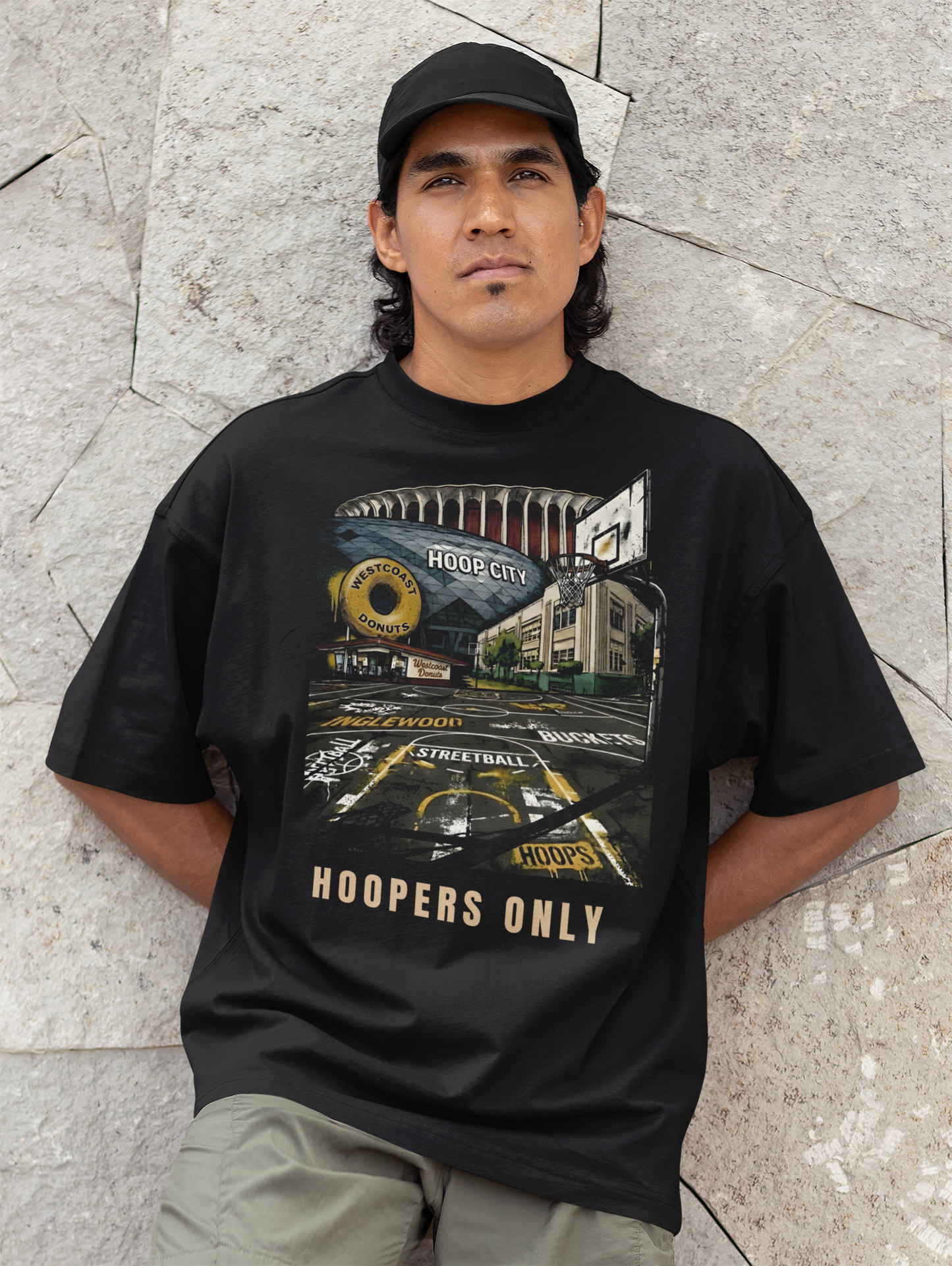 Hoopers Only T-Shirt Inglewood Edition
